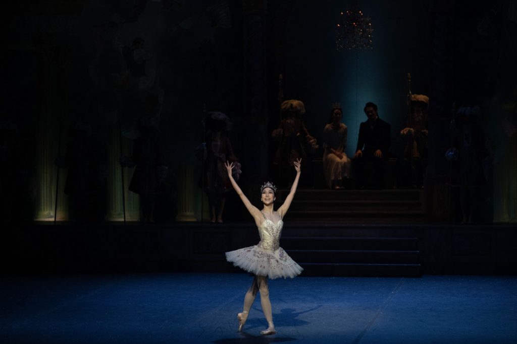 Ji Young Chae in Mikko Nissinen's The Nutcracker, photo by Brooke Trisolini, courtesy of Boston Ballet