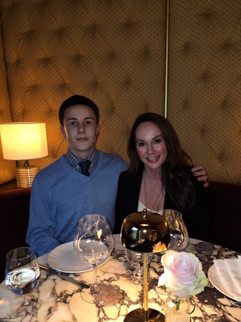 Jess and Vince before Boston Ballet's Winter Experience at La Padrona